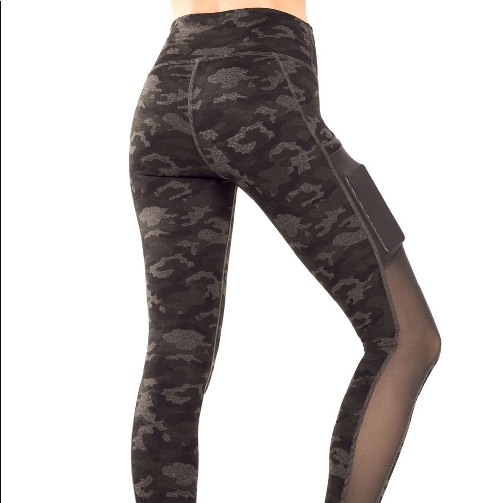 Mila High Waisted pocket legging Fabletics Army